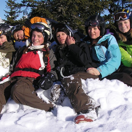 Students in Saalbach