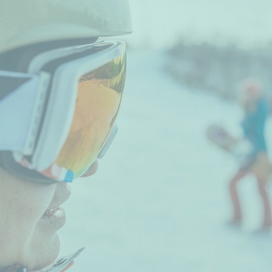 Female snowboarders