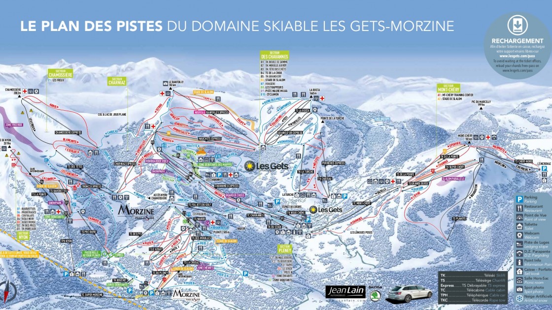 Morzine Piste Map 2019