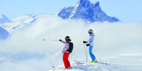 Looking across St Anton | Austria