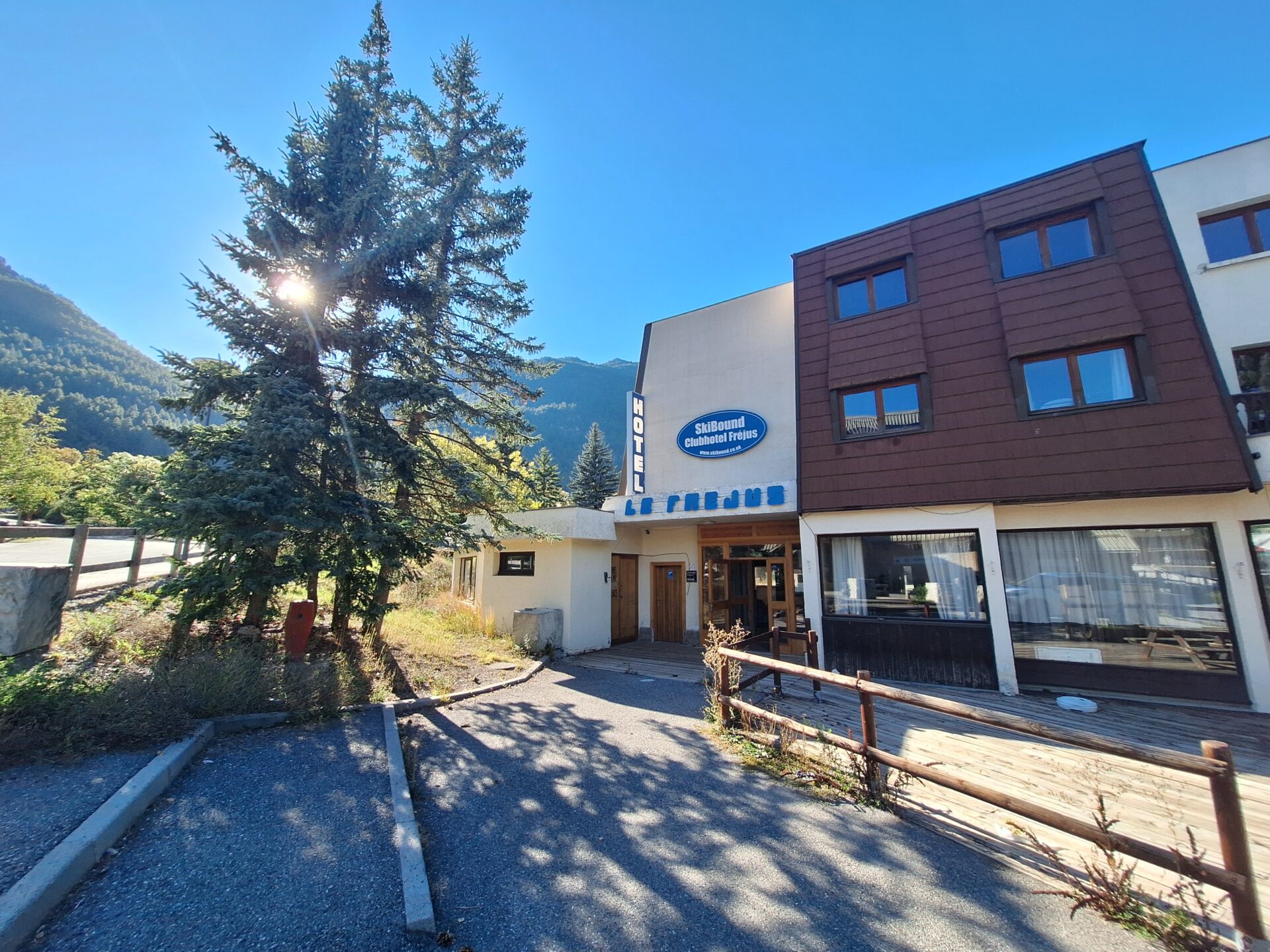 Clubhotel Frejus after the ski season, Serre Chevalier