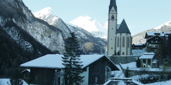 The picturesque Heiligenblut resort