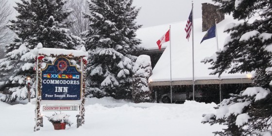 Commodores Inn Exterior Winter