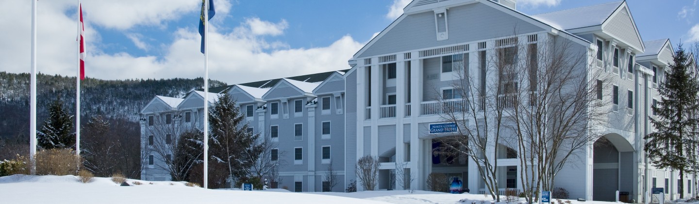 North Conway Grand Hotel Winter Exterior