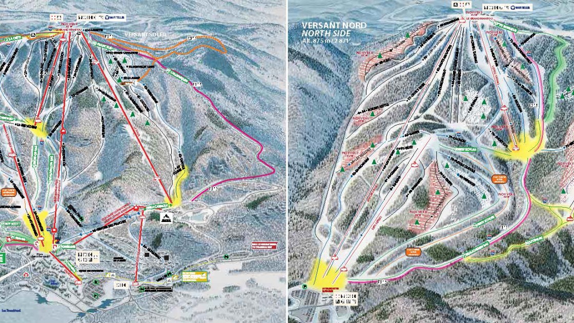 Tremblant Trail Map