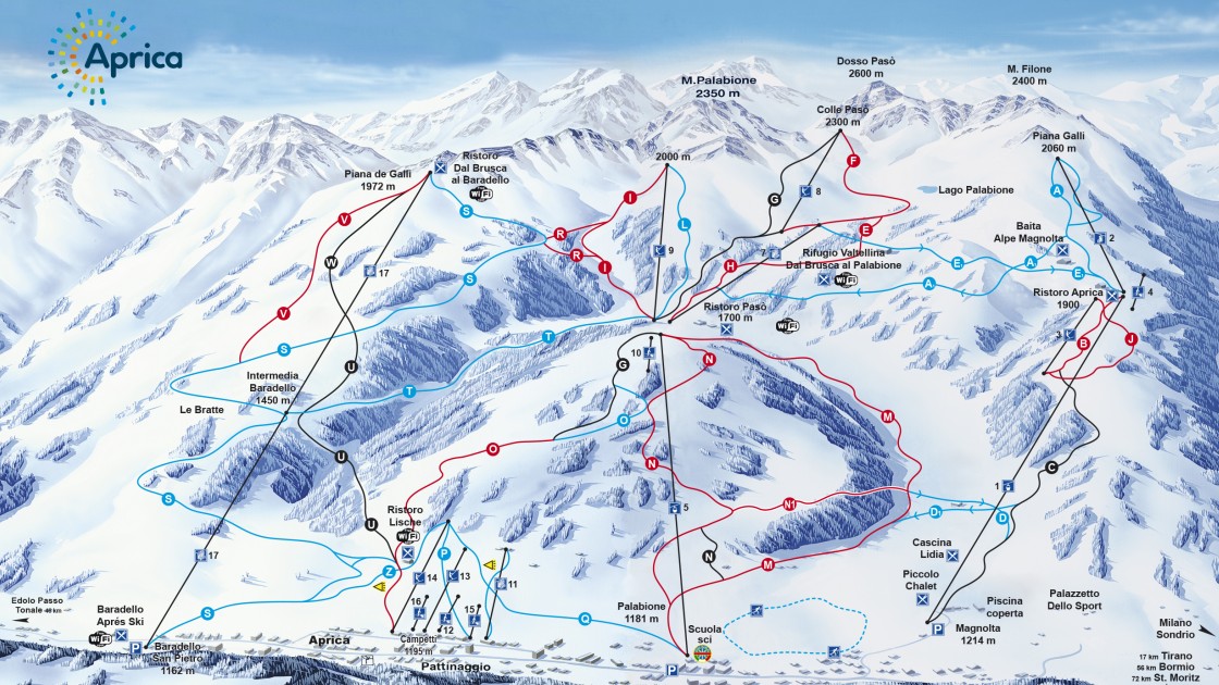 Aprica ski area