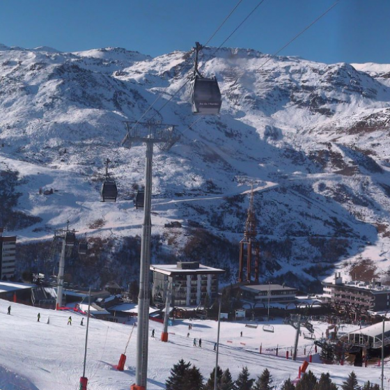 View of La Croisette 14th December 2015 ©LesMenuires.com