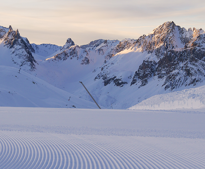 The slopes of Valloire