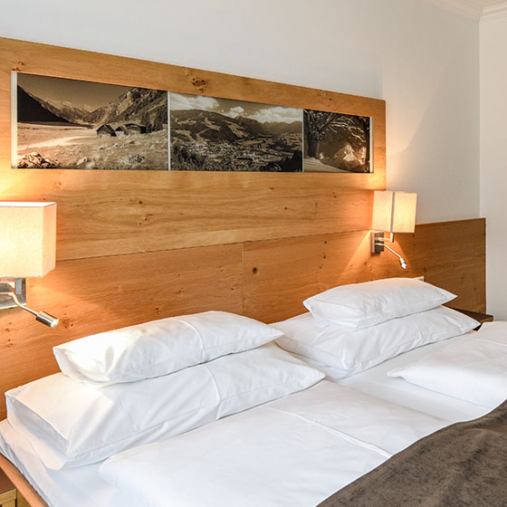 Bedroom at Hotel Mitterhofer, Austria