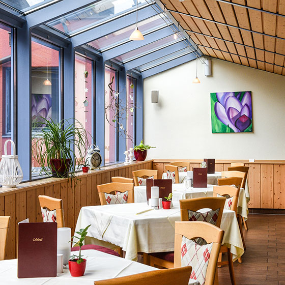 Restaurant at Hotel Mitterhofer, Austria