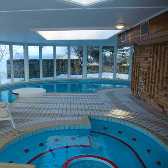 Pool at Hotel La Brunerie, Les Deux Alpes