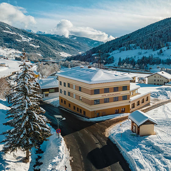 The Pension Muhlbacherhof in Oberlungau, Austria