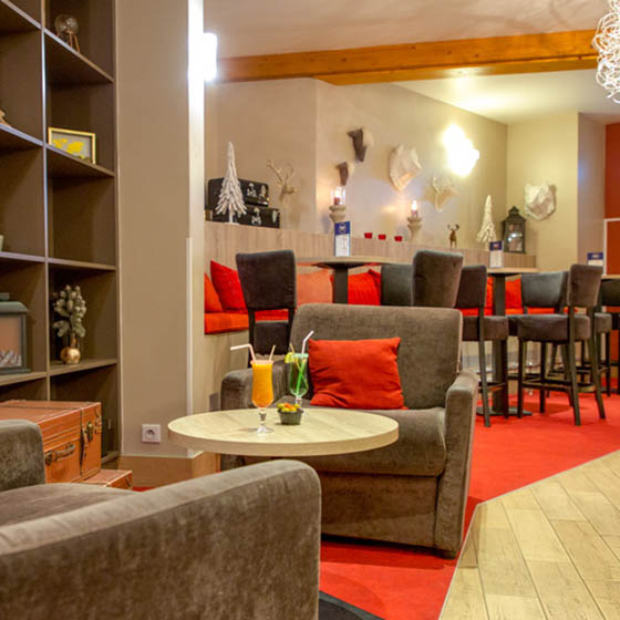 Sitting area at the Sowells Hotels Le Parc & Spa Briancon