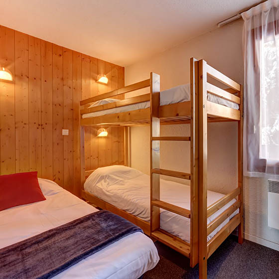 Bedroom at the Village Club Mileade in Valmorel