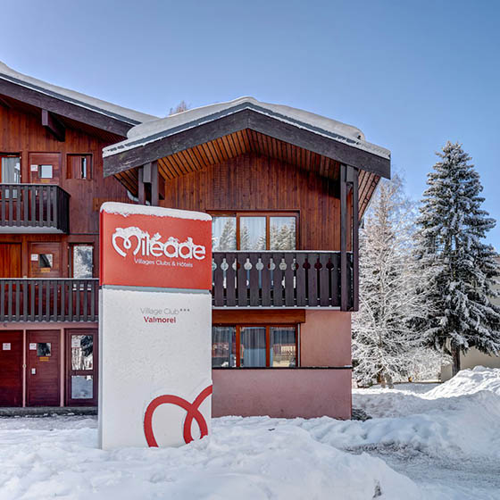 Exterior of the Village Club Mileade Valmorel-Doucy in the French Alps