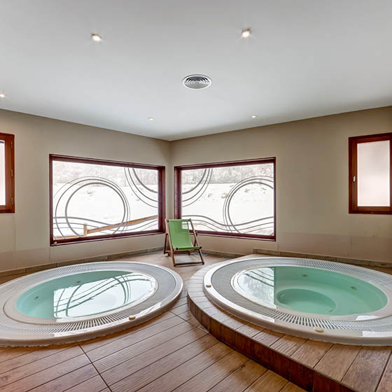 Jacuzzi at the Village Club Mileade in Valmorel
