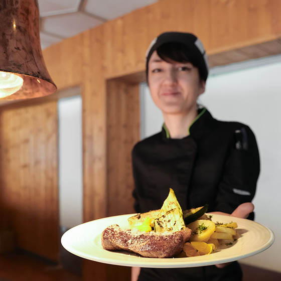 Tasty, filling food on the menu at the Village Club Mileade in Valmorel