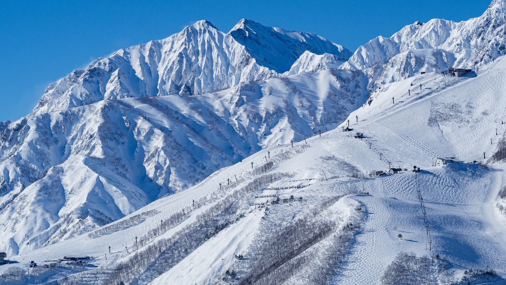 Happo One ski resort in Japan