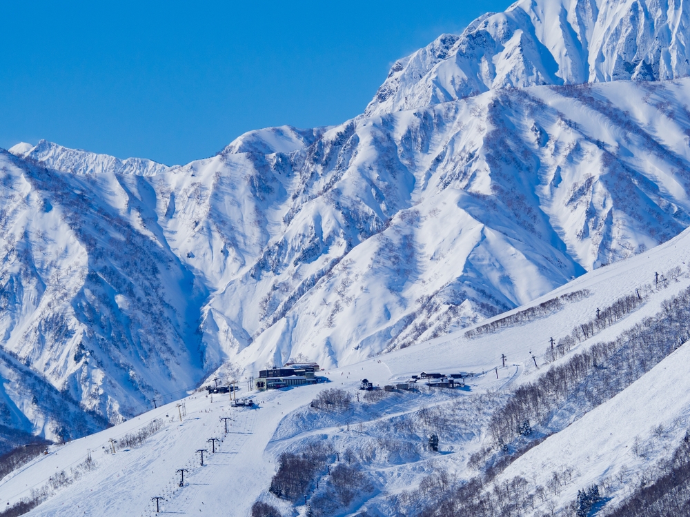 Happo One ski resort in Japan
