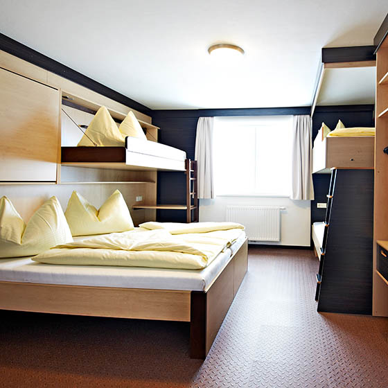 Bedroom at the Buchegg Resort in Saalbach