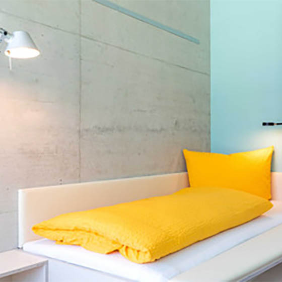 Bedroom at Internat der Ski-Mittelschule in Stubai, Austria