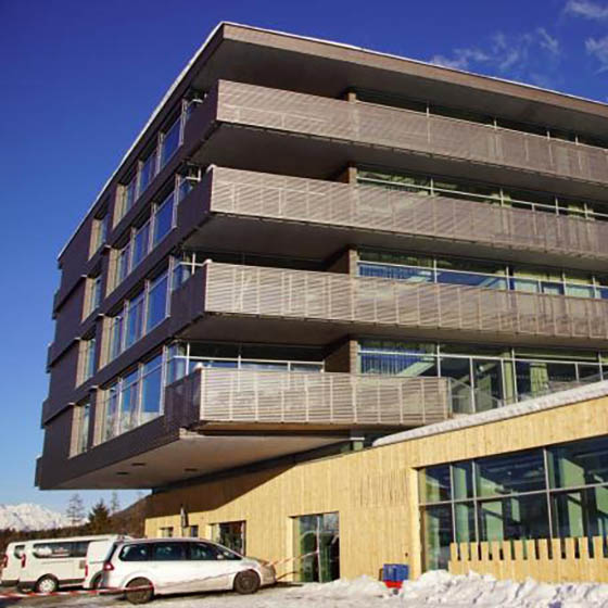 Internat der Ski-Mittelschule in Stubai, Austria