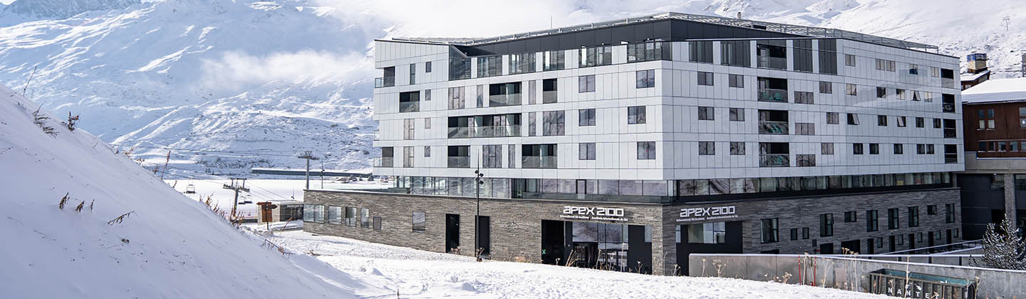 The APEX2100 in Tignes