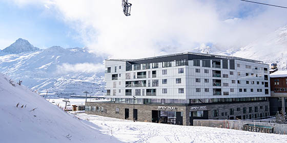 The APEX2100 in Tignes