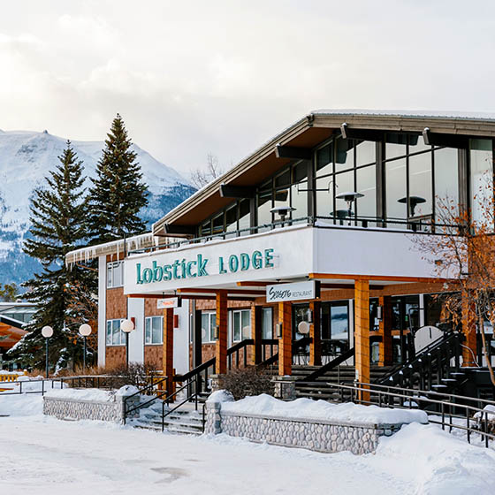 The Lobstick Lodge in Jasper, Canada