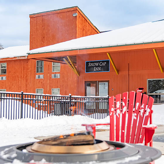 The Snow Cap Inn in Sunday River, East Coast USA