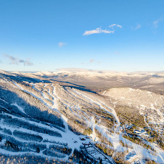 Sunday River in the sunshine, East Coast USA