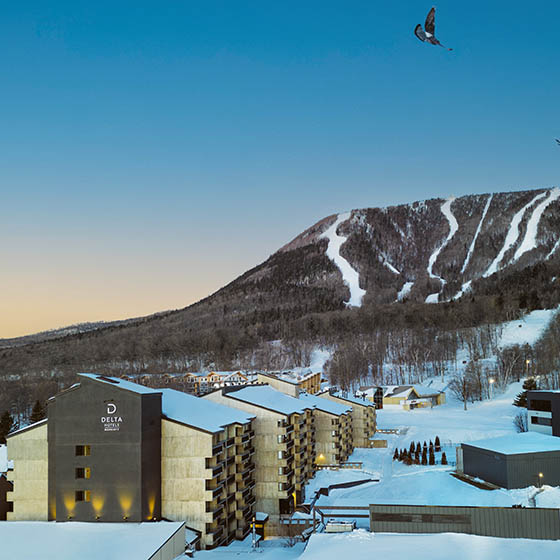 Delta Mont Sainte-Anne in Quebec, Canada