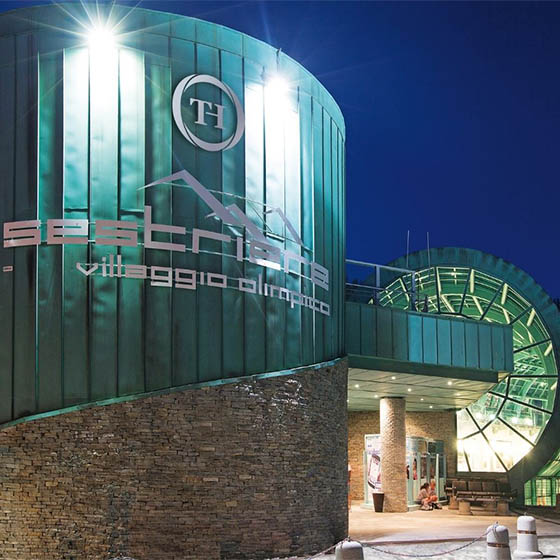 The Olympic Village in Sestriere, Italy