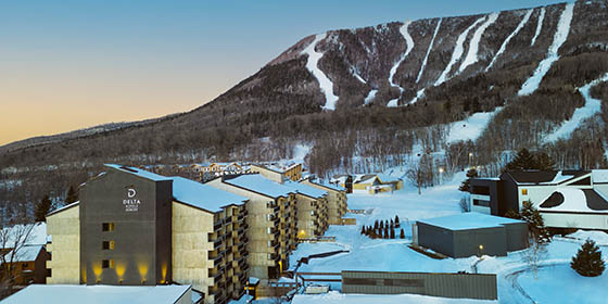 Delta Mont Sainte-Anne in Quebec, Canada