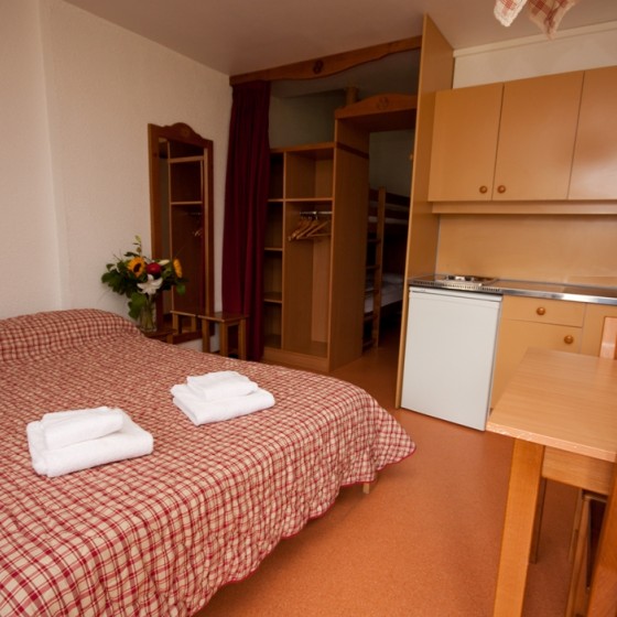 Les Flocons Vert Guestroom