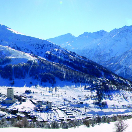Sestriere panoramic