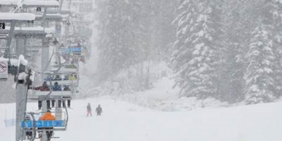 Ski lifts Panorama