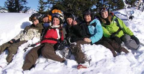 Saalbach Students