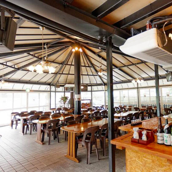 Restaurant at Hakuba Sun Valley Hotel in Goryu, Japan