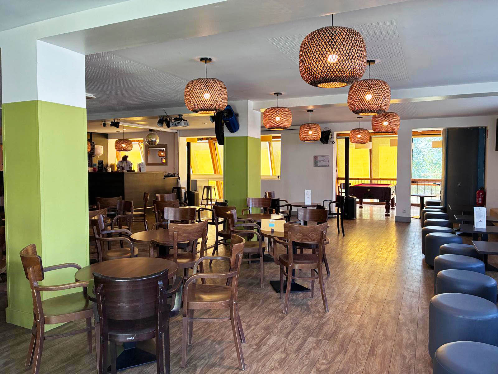 Bar area at Village Club du Soleil in Orcieres Merlette