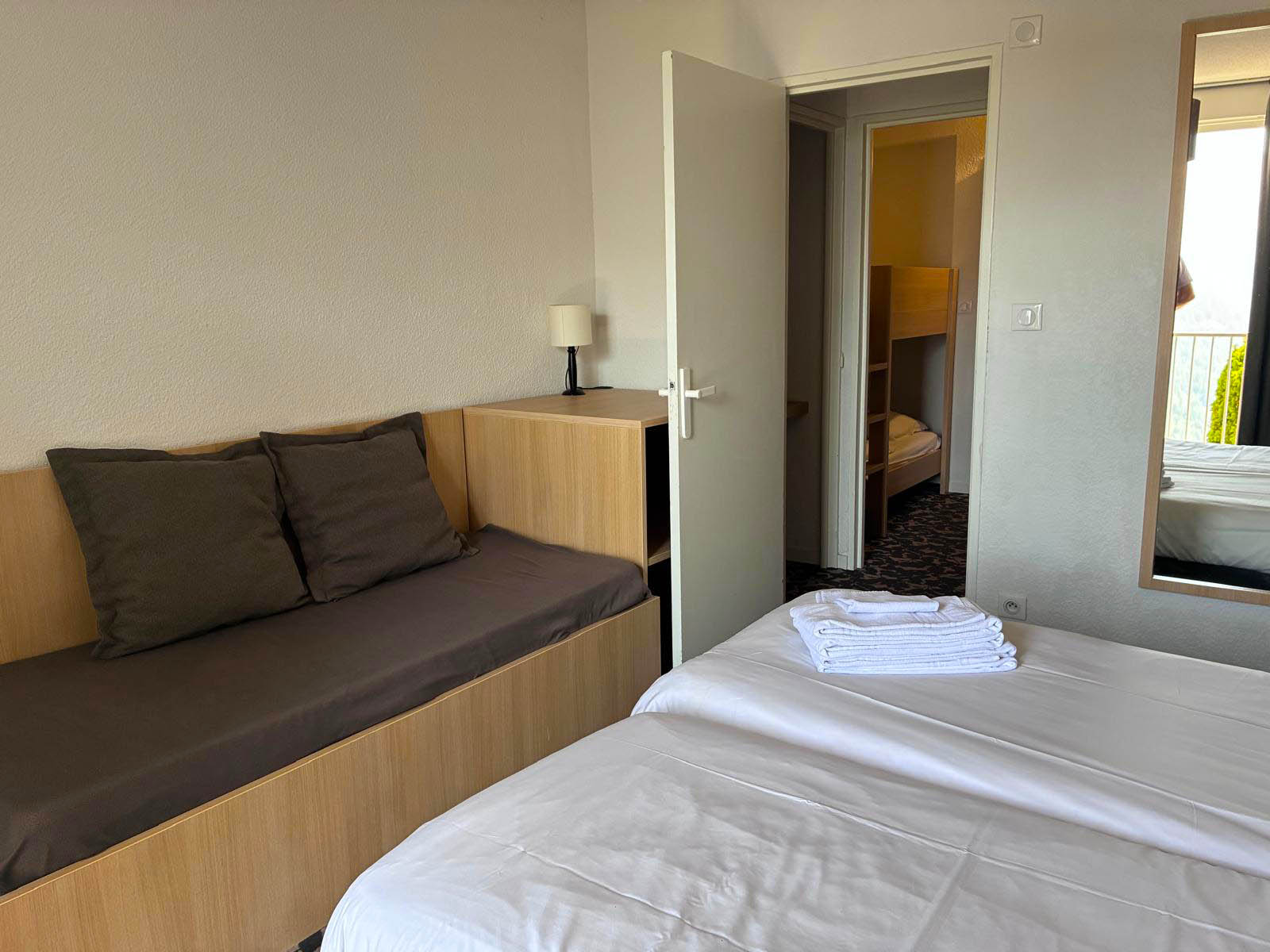 Quad room at Village Club du Soleil in Orcieres Merlette