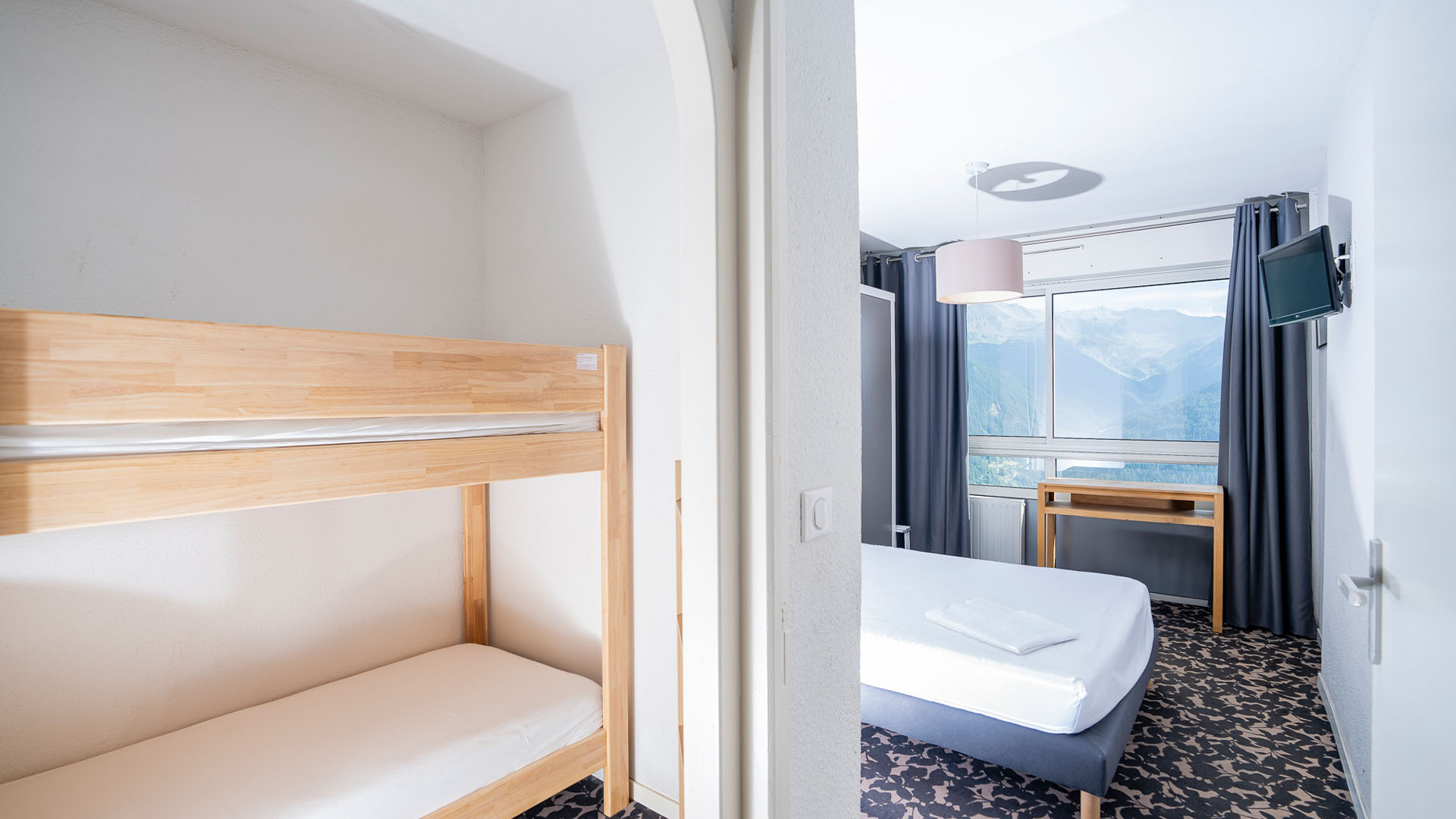 Bedroom at Village Club du Soleil in Orcieres Merlette, France