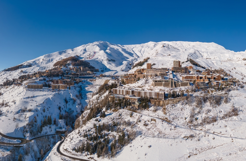 Orcieres Merlette resort in the French Alps